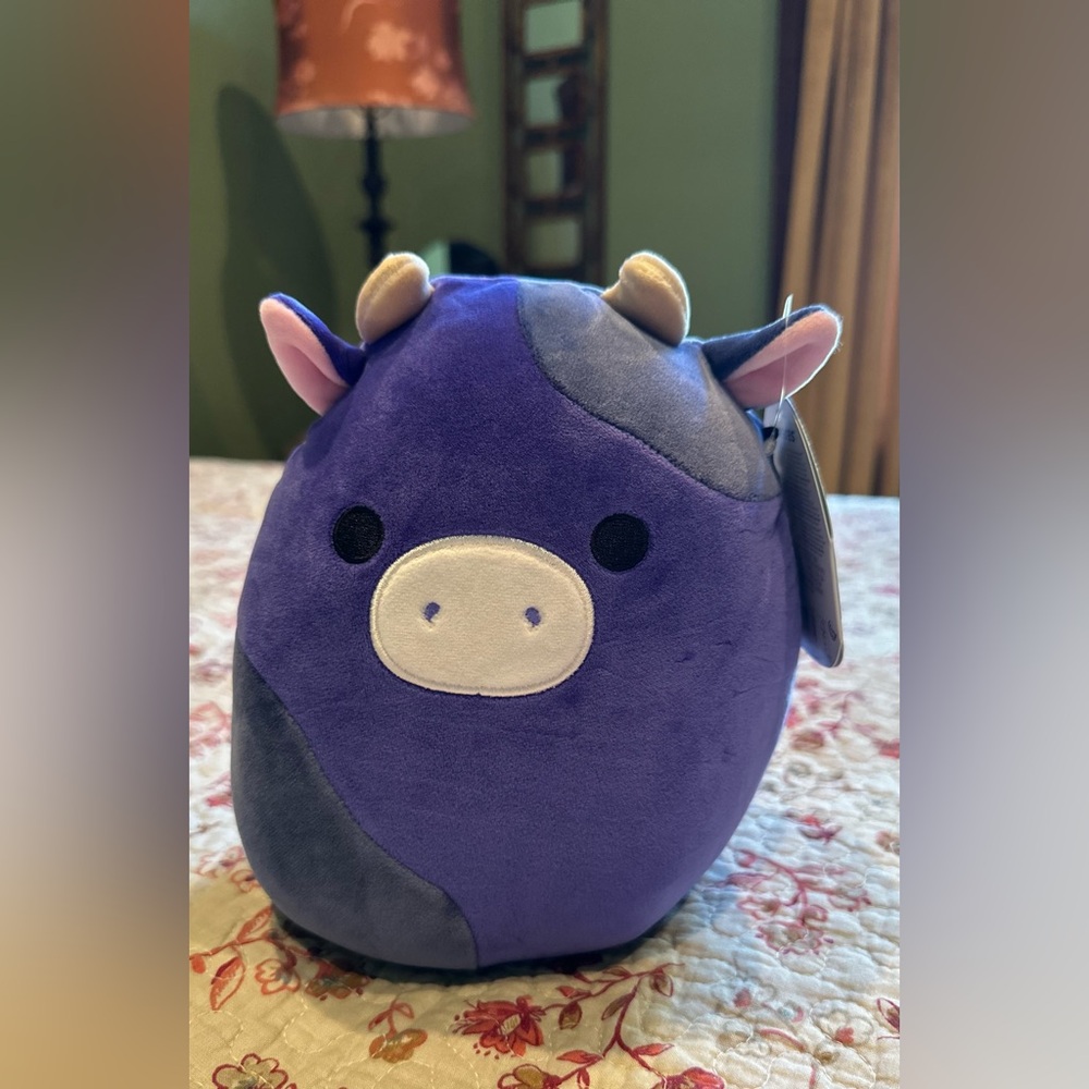 Squishmallows Ingred Purple Cow